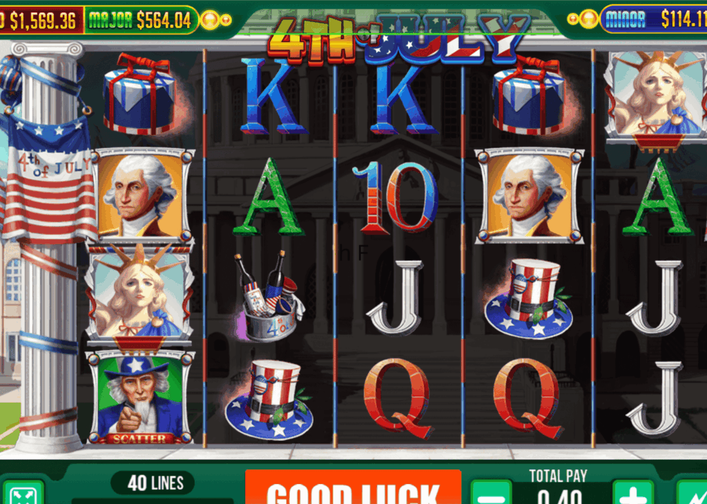 4TH OF JULY PLAY FK FIRE KIRIN SLOTS GAME