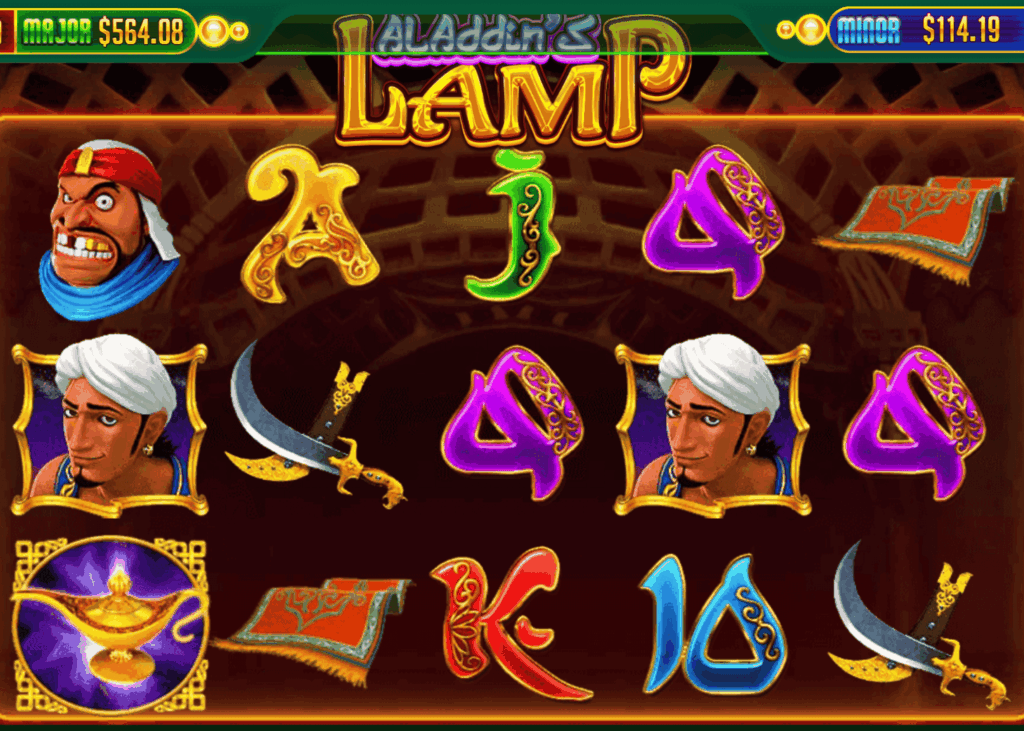 Play FK Online Slots Aladdin's Lamp 2